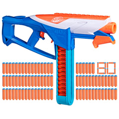 Nerf N Series Infinite Blaster belt setup for rapid reloads during play.