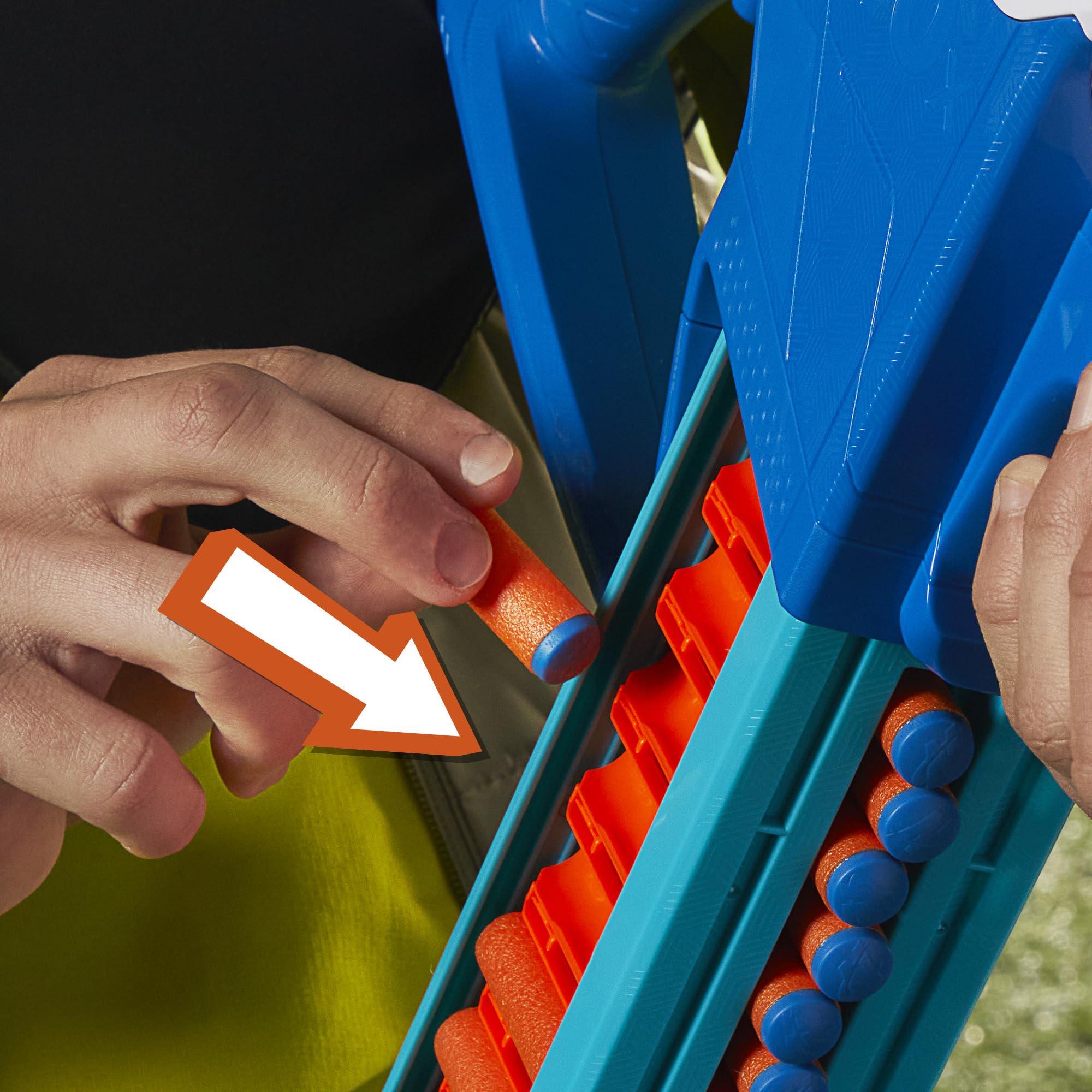 Nerf N Series N1 darts package contains 80 darts for extended battles.