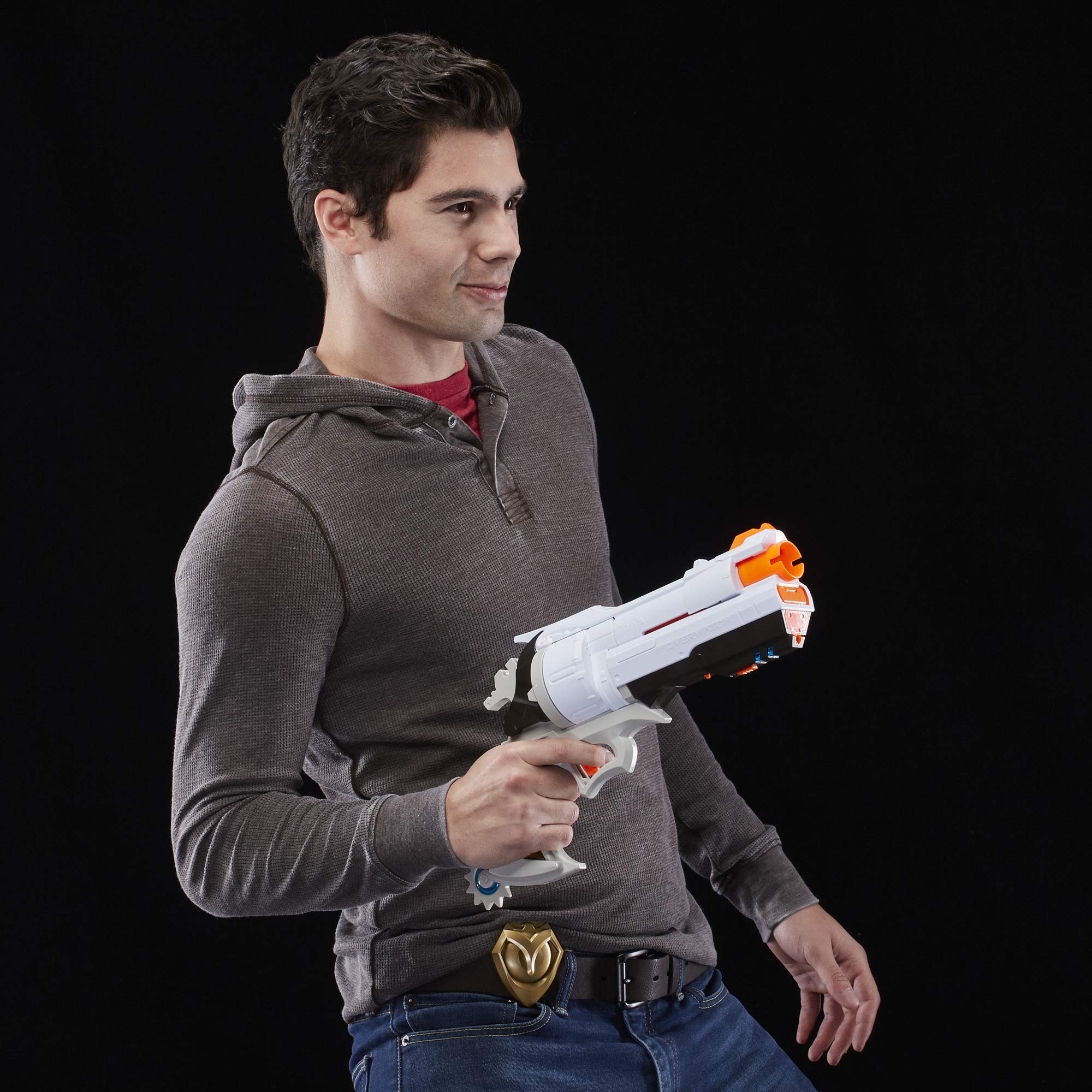 Nerf Overwatch McCree blaster fires rounds up to 80 FPS