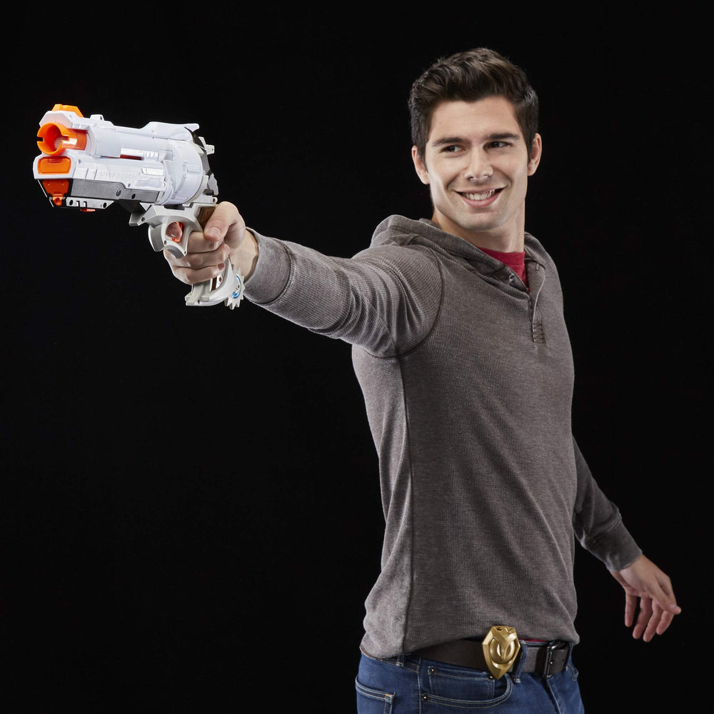 Nerf Overwatch McCree blaster ready indicator signals primed action