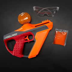 Nerf Pro Gelfire 400 round hopper ready for continuous firing