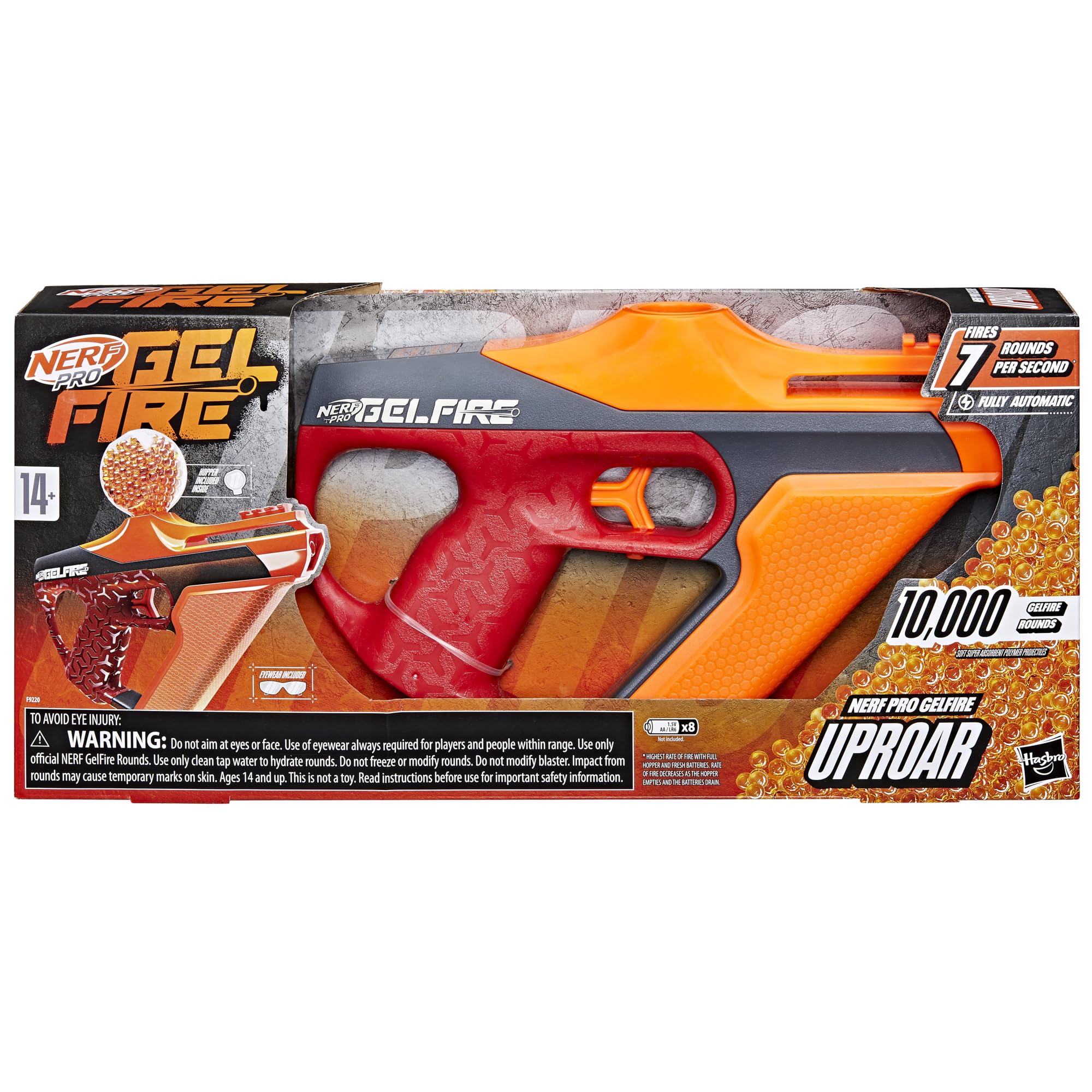Nerf Pro Gelfire hydrated rounds in hydration process ready for burst