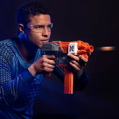 Nerf Pro Stryfe X protective eyewear included for safer play