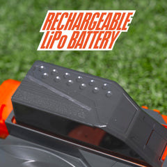 Nerf Pro Stryfe X semi-auto action supports rapid bursts of fire