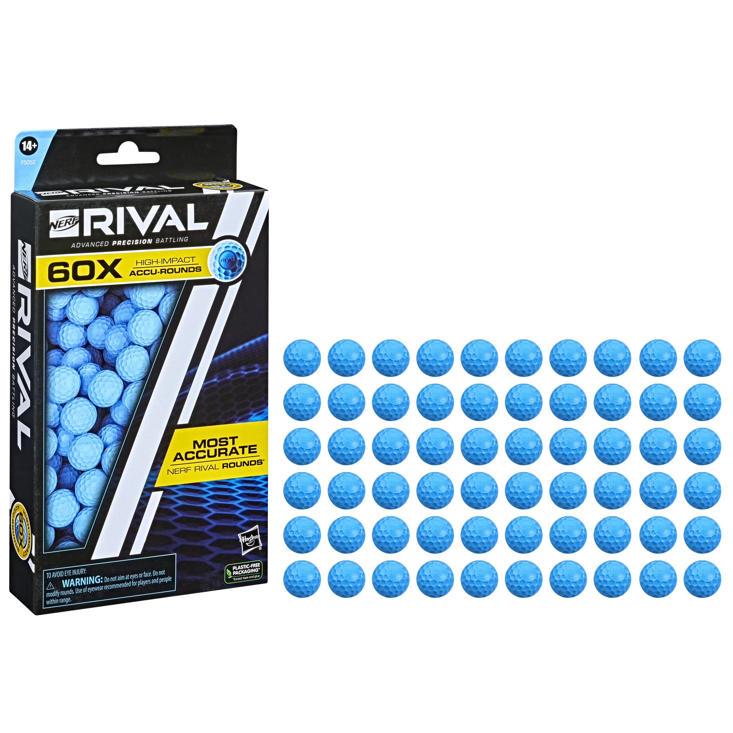 Nerf Rival 60-round refill pack in holder, ready to reload