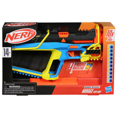 Nerf Rival Mirage XXIV-800 blaster side profile showing compact handling