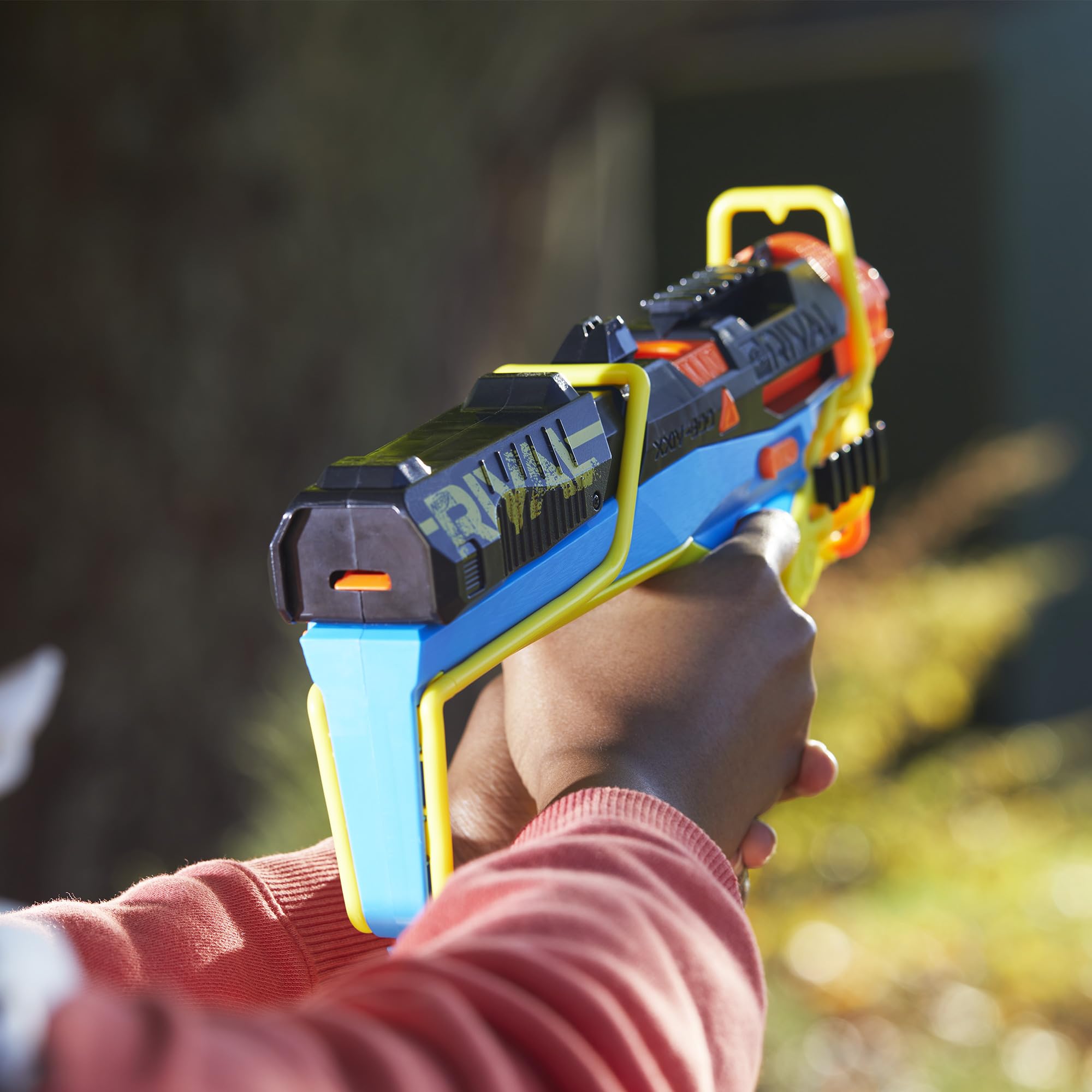 Nerf Rival Mirage XXIV-800 large front sight for fast aiming