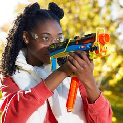 Nerf Rival Mirage XXIV-800 trigger lock feature for safe play