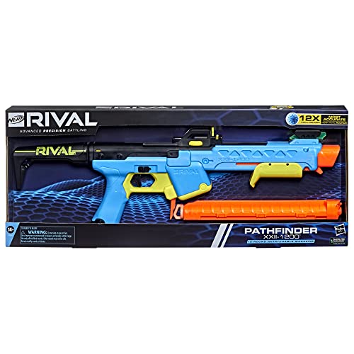 Nerf Rival Pathfinder XXII-1200 compatible with all Rival blasters.