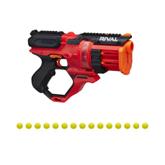 Nerf Rival Roundhouse XX-1500 blaster with a clear chamber for round visibility.