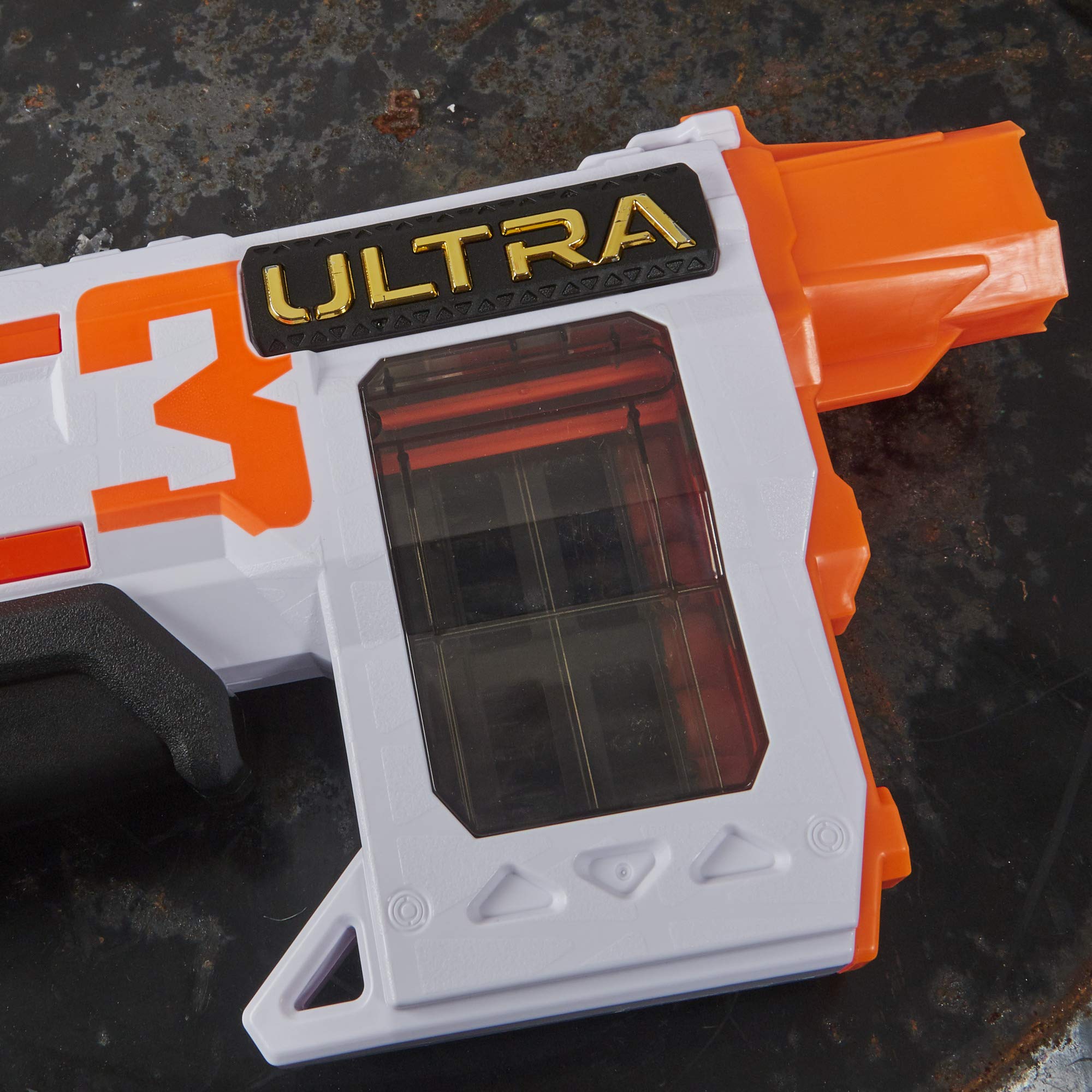 Nerf Ultra Three Blaster works only with Ultra darts.