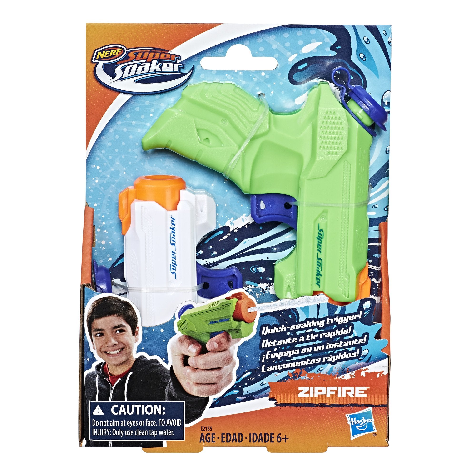Nerf Zipfire 2 Pack Combat Blaster in action with darts for fast play