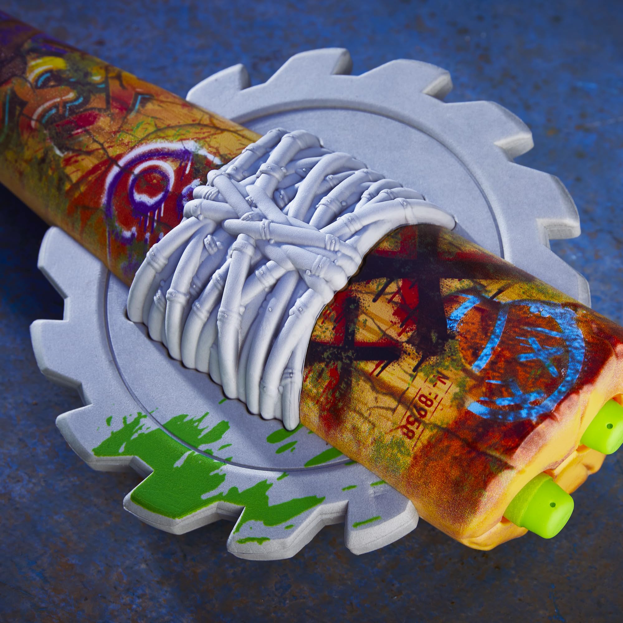 Nerf Zombie Strikeout includes 8 Nerf Elite darts for quick reloads during games.