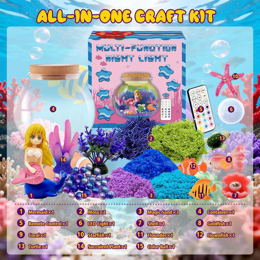 NESAPTO clear jar ready for an underwater world display