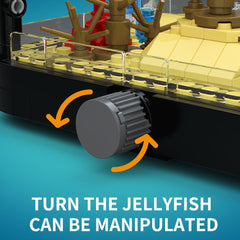 NETEHU detachable background panel creates a customizable underwater backdrop