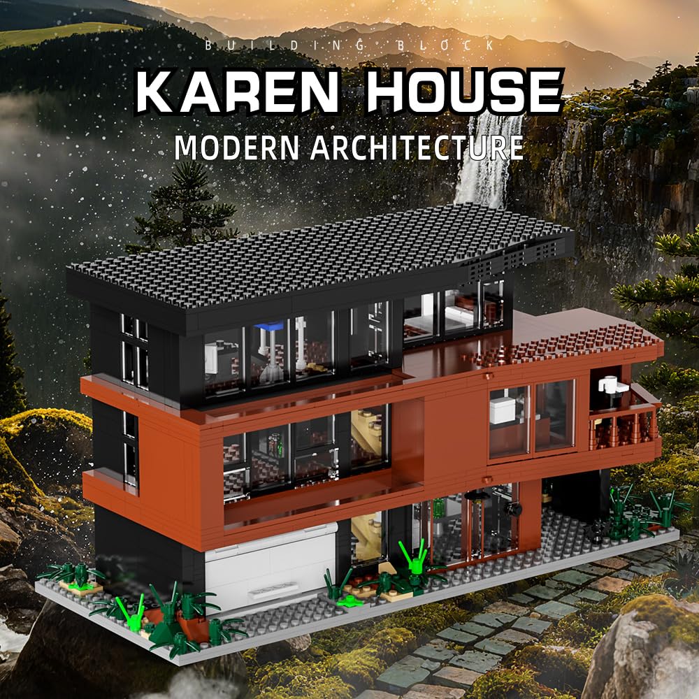 NETEHU romance house model front view ideal for display.