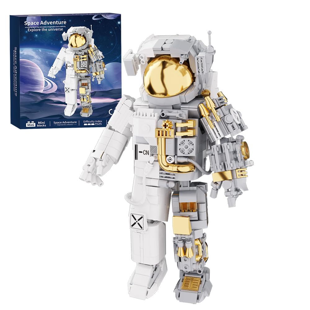 NETEHU Space Astronaut set with 800 pieces for imaginative space adventures