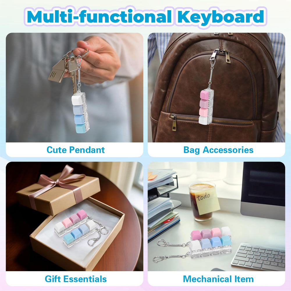 Netholid color-switch keycaps allow quick customization of appearance.
