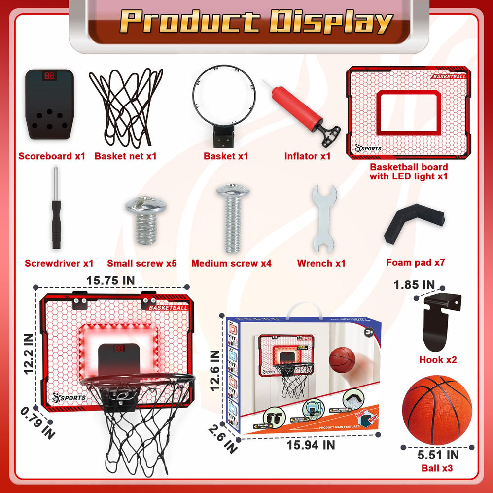 NEUBSAW kids enjoy night-time hoops with LED glow