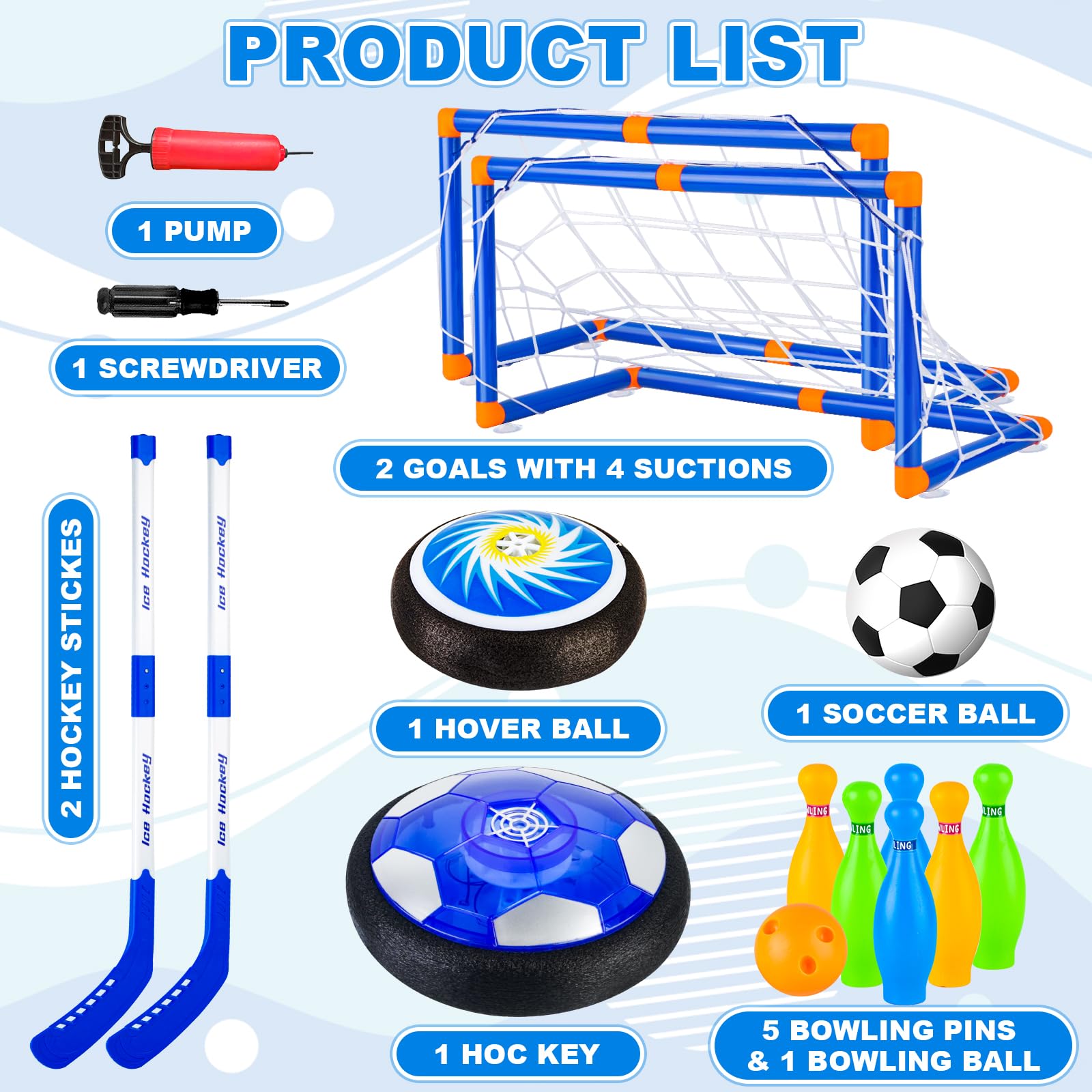 NEUBSAW hover ball small for precise kicks on smooth floors