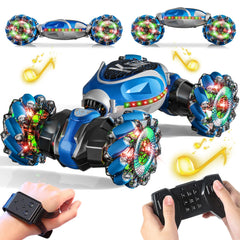 NEUBSAW remote control stunt car ready for fast action and precise remote steering