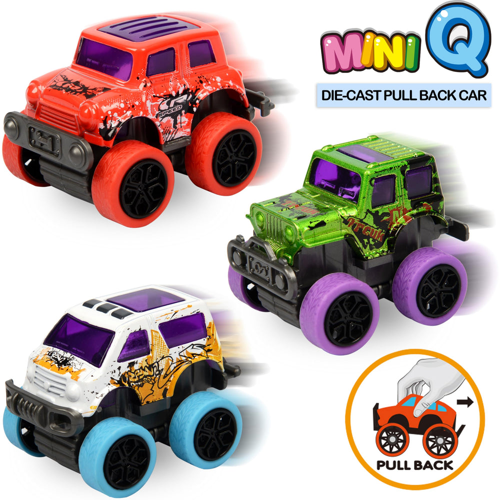 Neureyte child-safe trucks with no batteries required for portable play