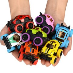 Neureyte friction-powered toy cars in action without batteries
