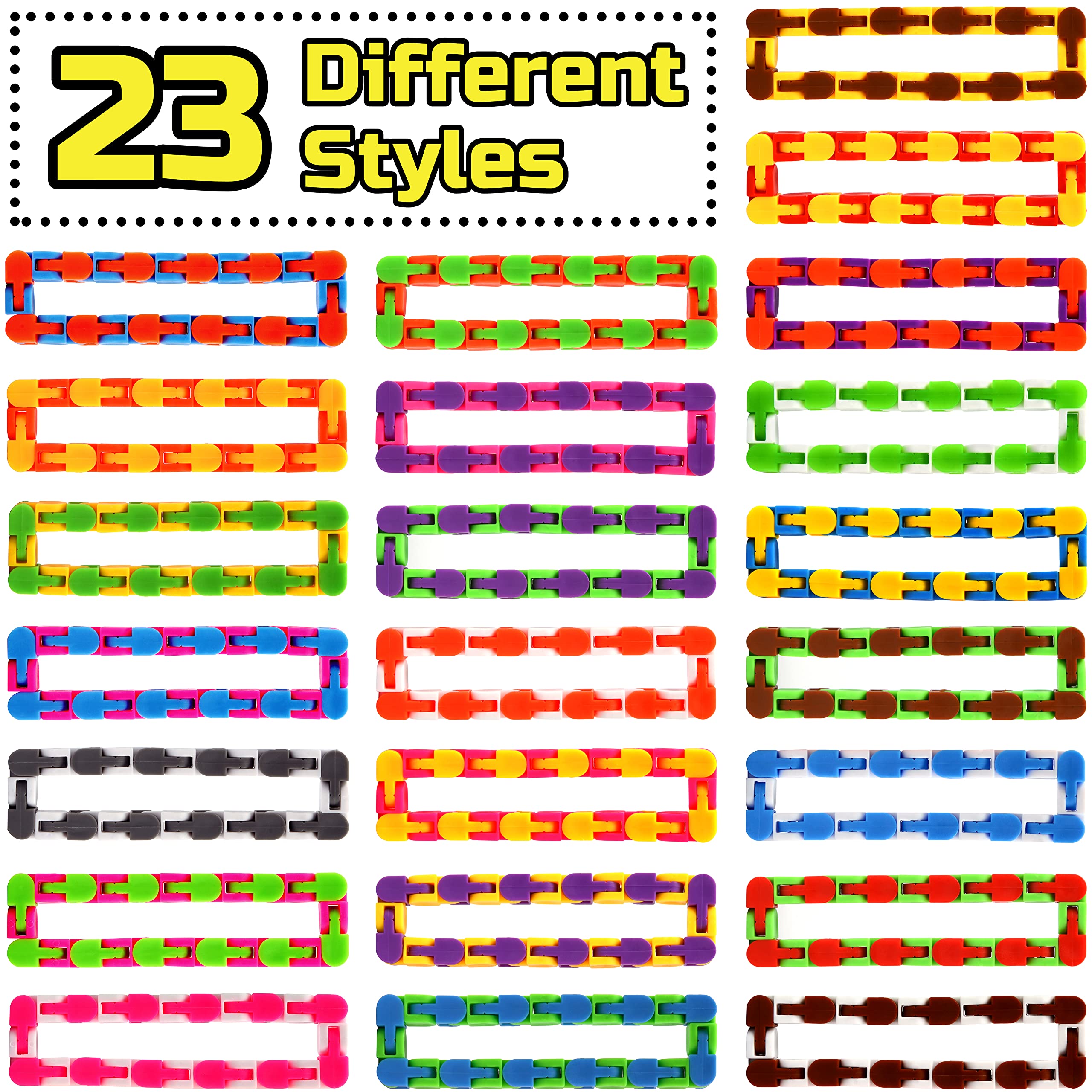 Neureyte Wacky Tracks durable PP material ensures safe, long-lasting play