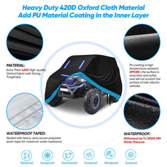 Neverland cover with reflective strips improves visibility at night
