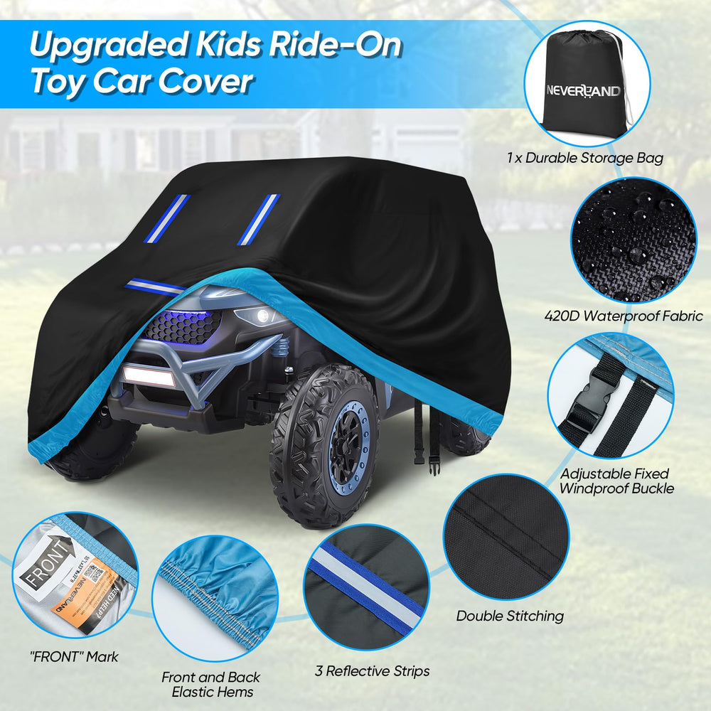 Neverland cover waterproof seams guard against leaks and splashes