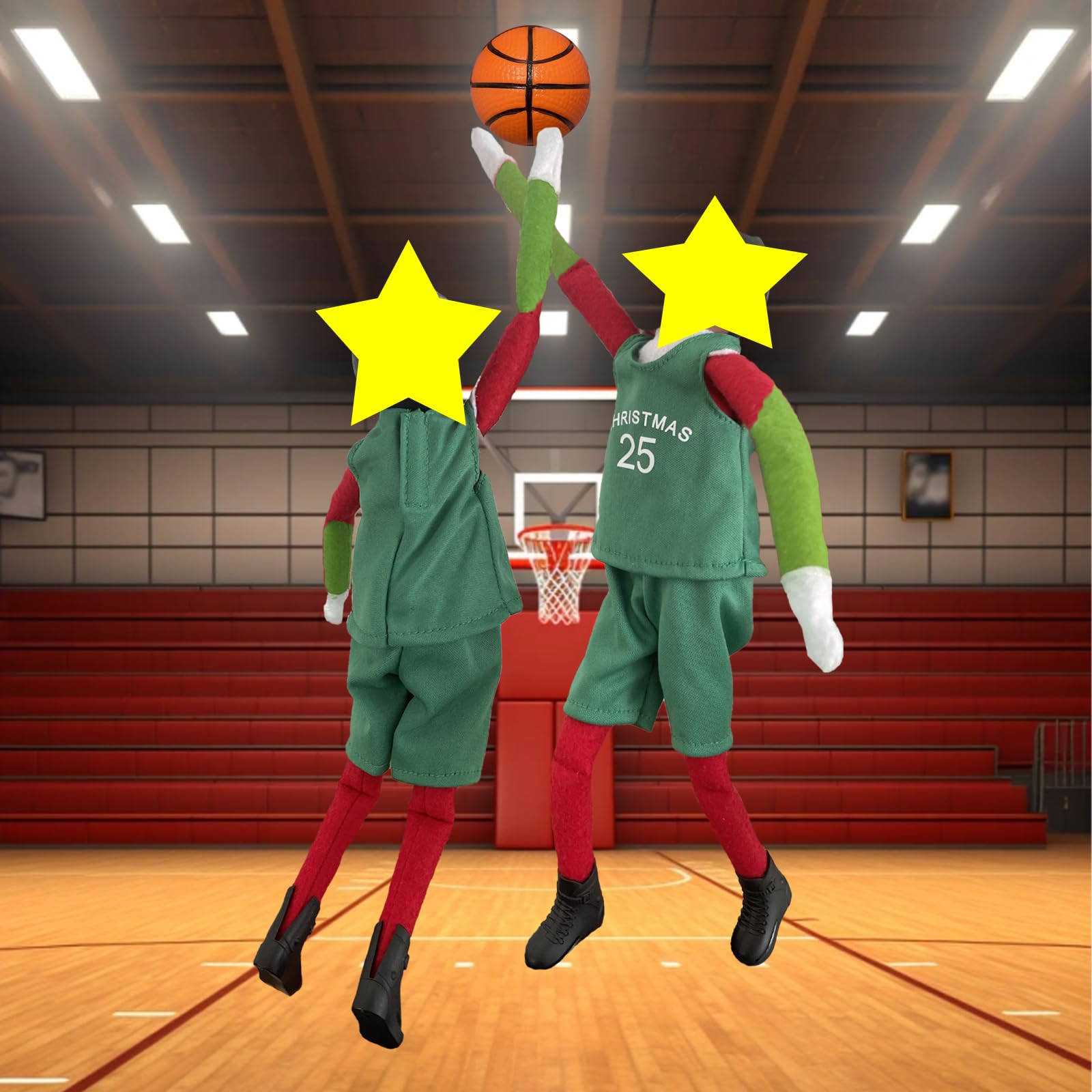 NEVGVUP elf basketball shoes enable quick costume changes.