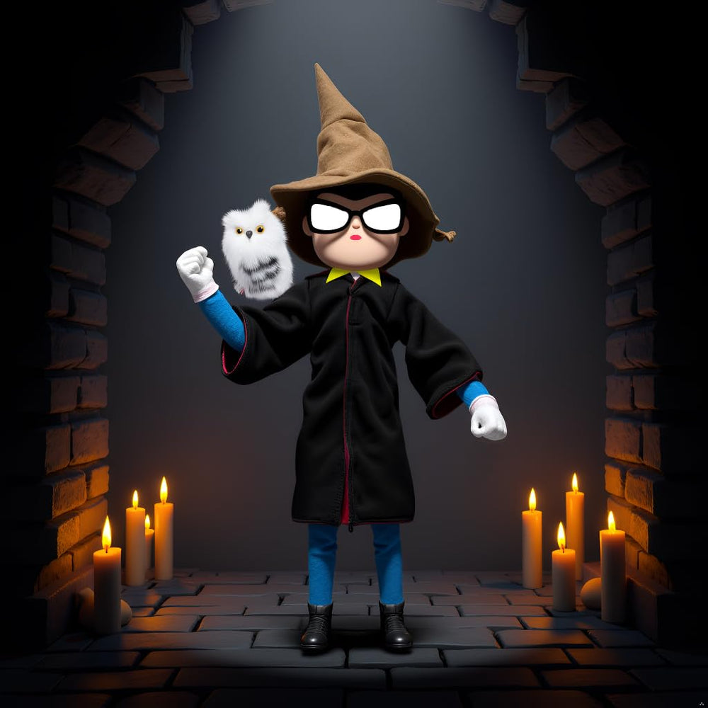 NEVGVUP Wizard Elf mini book prop sparks imaginative adventures.