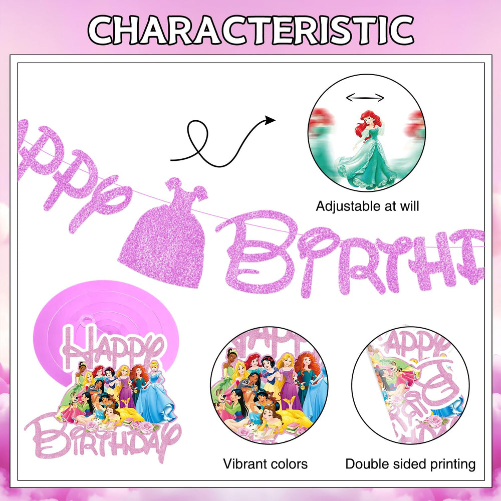NEW BARLEY princess hanging swirls add whimsical ceiling decor.