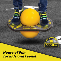 New Bounce Pogo Ball heavy-duty ball for durable outdoor bouncing.