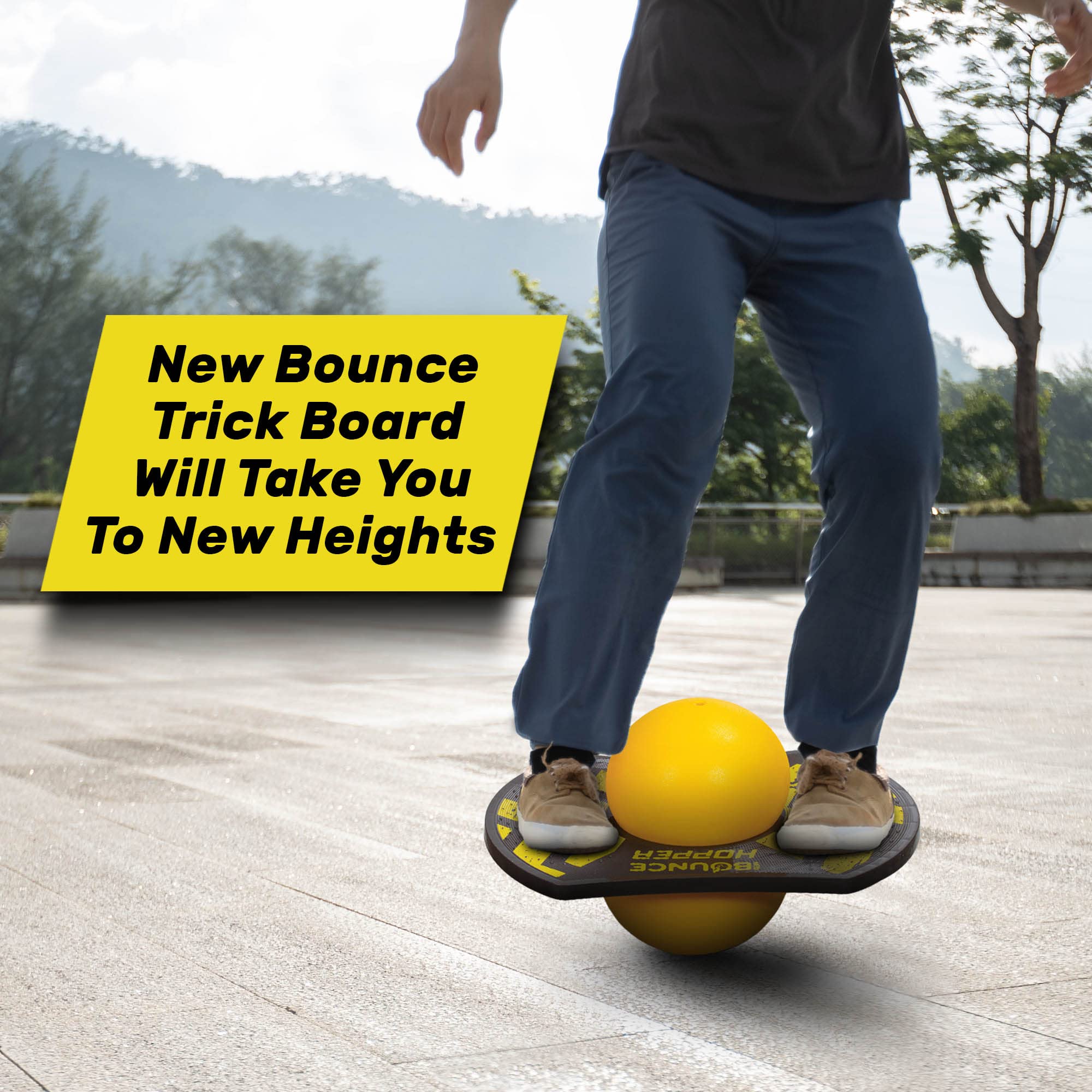 New Bounce Pogo Ball instruction sheet helps safe setup.