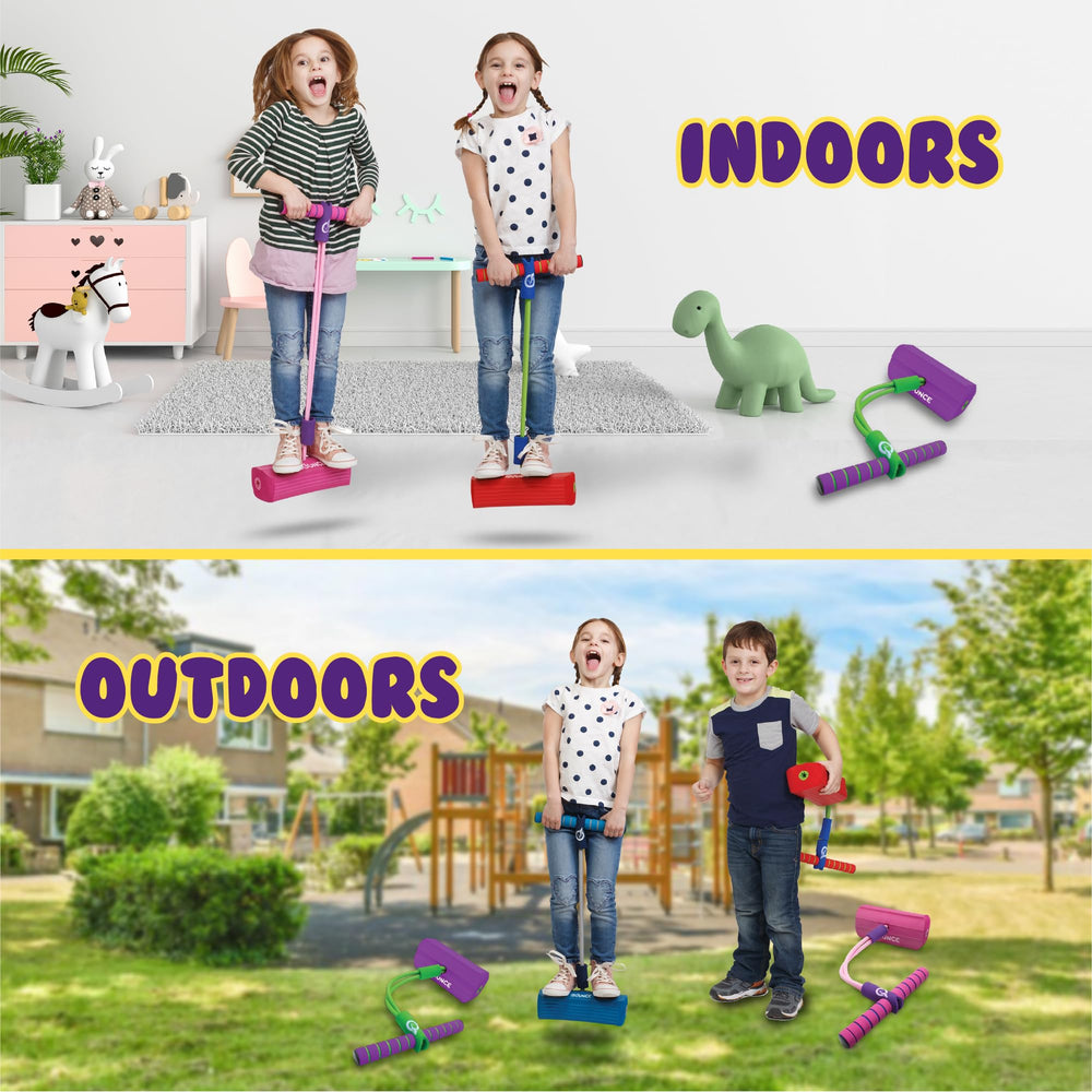 New Bounce blue purple models for 3 to 7 year olds