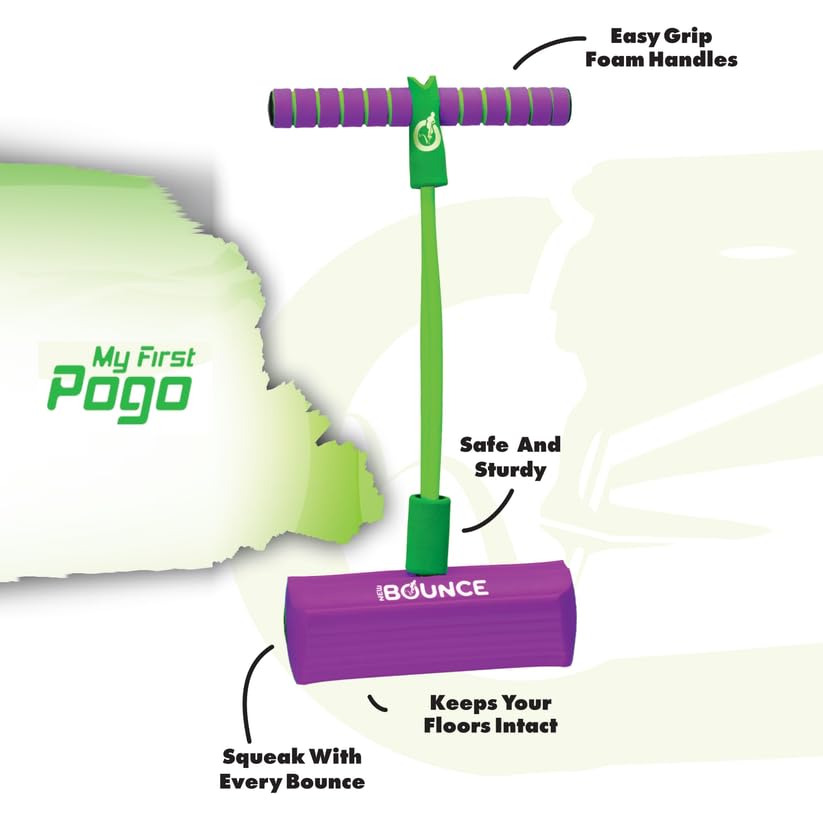 New Bounce pink foam pogo offers toddler friendly color option