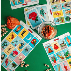 New To Town Lotería party icebreaker tool for social gatherings.