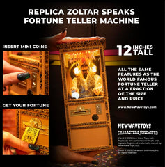 Zoltar Speaks head bob animation enhances lifelike motion