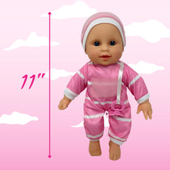 The New York Doll Collection 11-inch doll arrives in a gift box