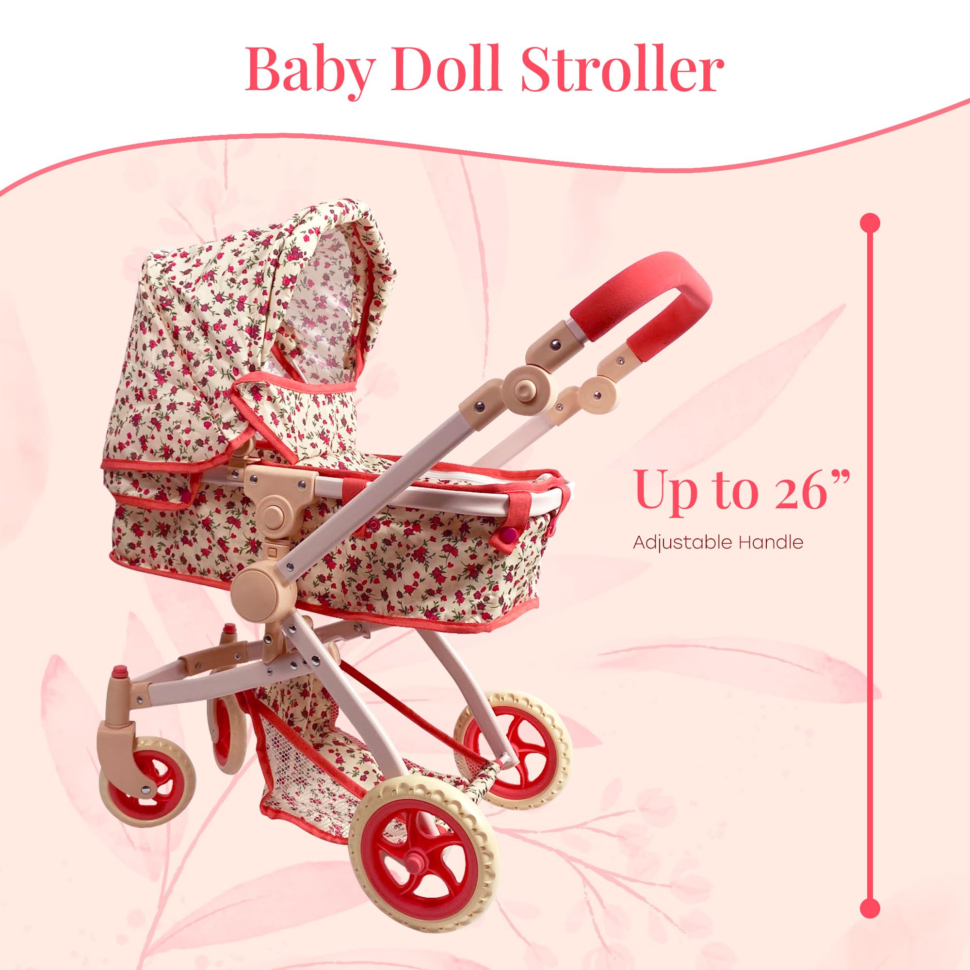 The New York Doll Collection bottom storage basket for doll accessories