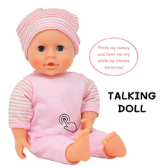The New York Doll Collection thermometer accessory supports realistic temperature checks during pretend care.