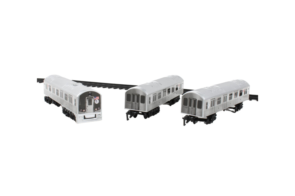 New York MTA durable train cars for everyday table play