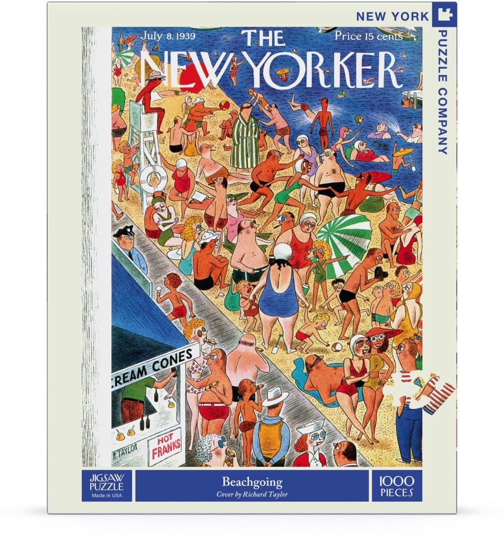 New York Puzzle Company ocean waves rolling—engaging challenge for experienced puzzlers.