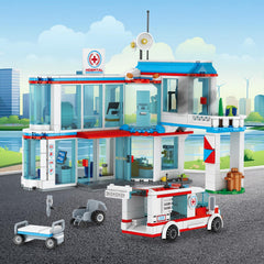 NEWABWN City Hospital STEM wheelchair-stretcher-accessories add realism to hospital play.