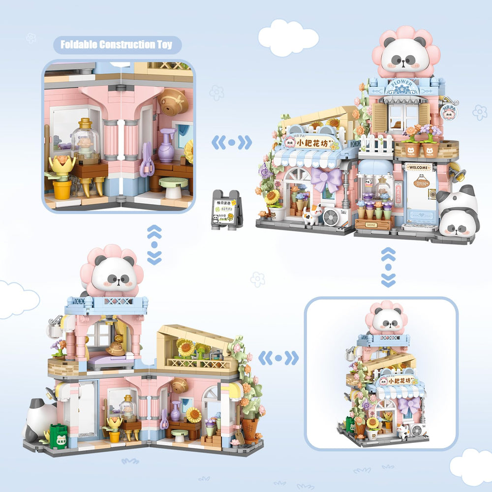 NEWABWN Colorful instruction guide facilitates step-by-step assembly.