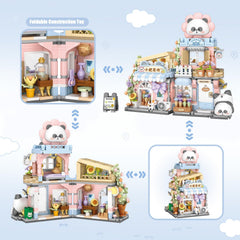 NEWABWN Colorful instruction guide facilitates step-by-step assembly.