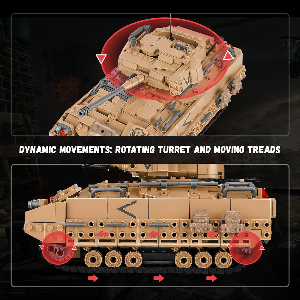 NEWABWN M2 Bradley Tank Drivers Hatch invites hands on exploration