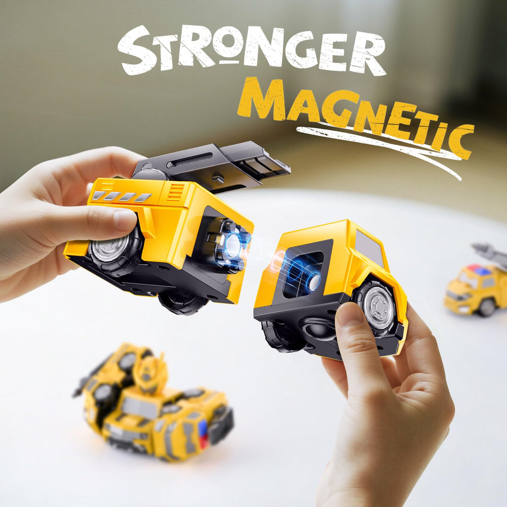 NewBandMo bulldozer transforming car supports quick reshaping during play.