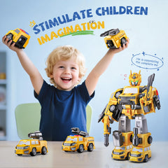 NewBandMo robot construction vehicle setup encourages creative configurations.